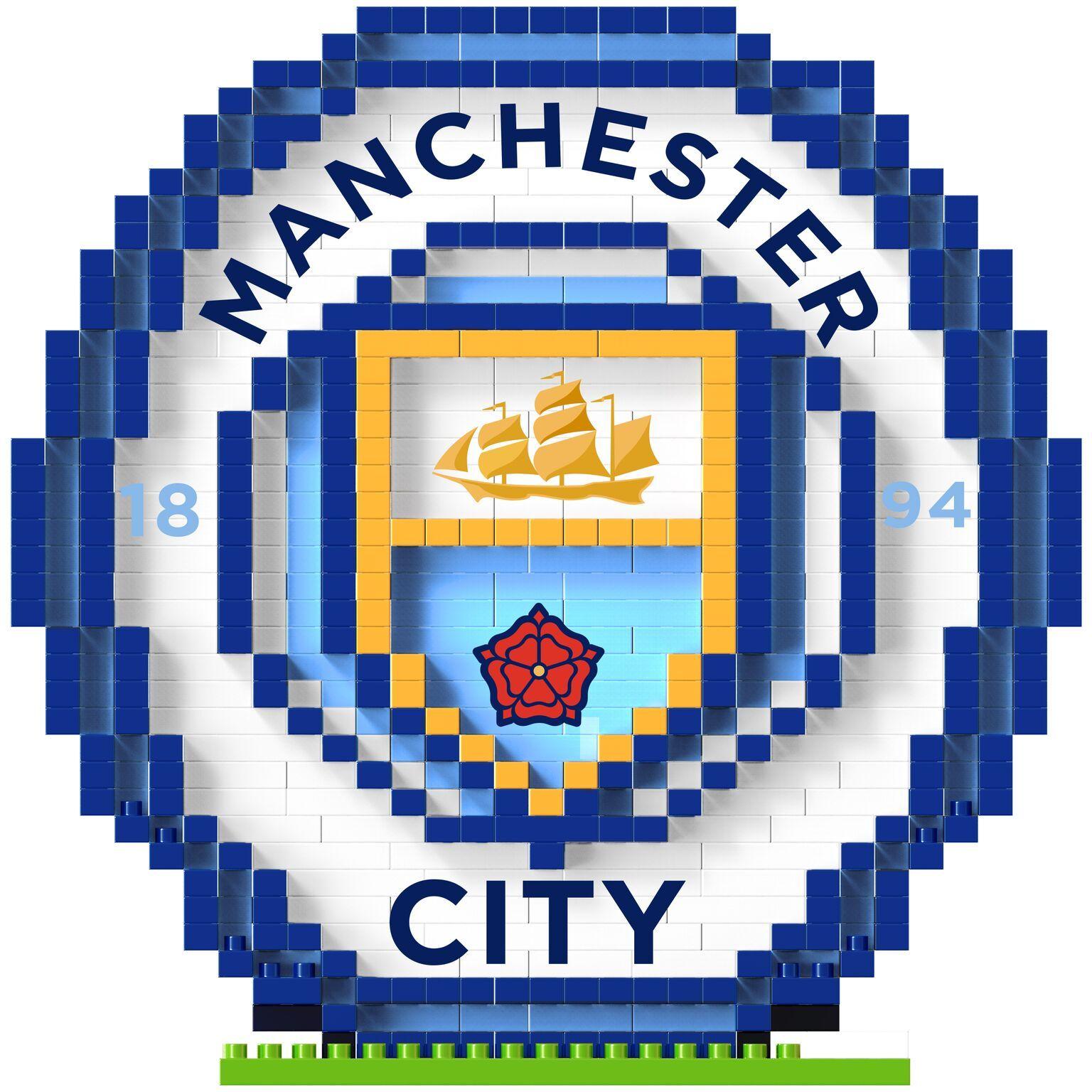 Manchester City Logo - Manchester City FC BRXLZ Logo | A Touch of Fun