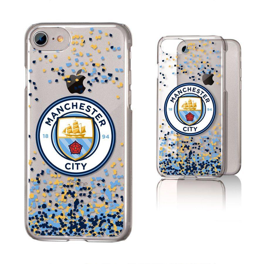Manchester City Logo - Manchester City Logo Confetti IPhone 6 6s 7 8 Clear Case
