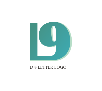 9 Letter Logo - D 9 letter logo design download. Vector Logos Free Download. List