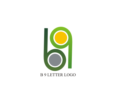 9 Letter Logo - B 9 letter logo design download. Vector Logos Free Download. List