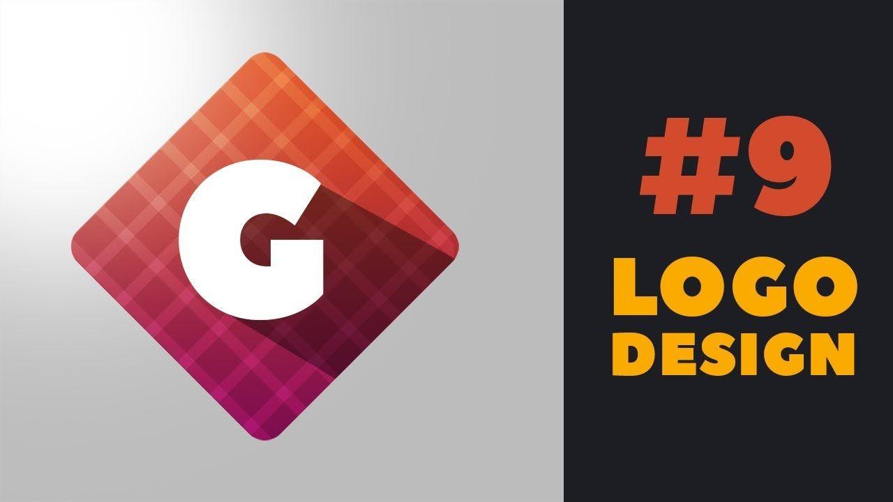 9 Letter Logo - how to design a logo in photohop cs6 for beginners. G Letter