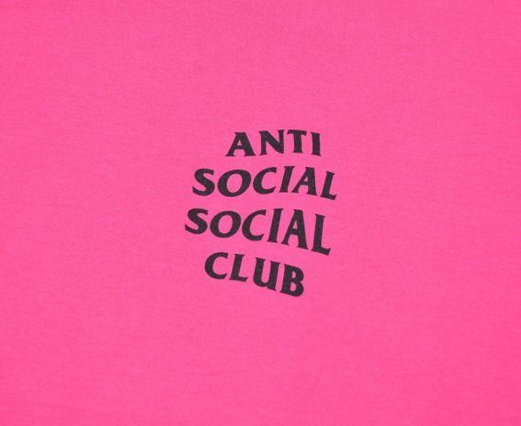 Red Anti Social Social Club Logo - used select shop Greed: ANTI SOCIAL SOCIAL CLUB antisocial social
