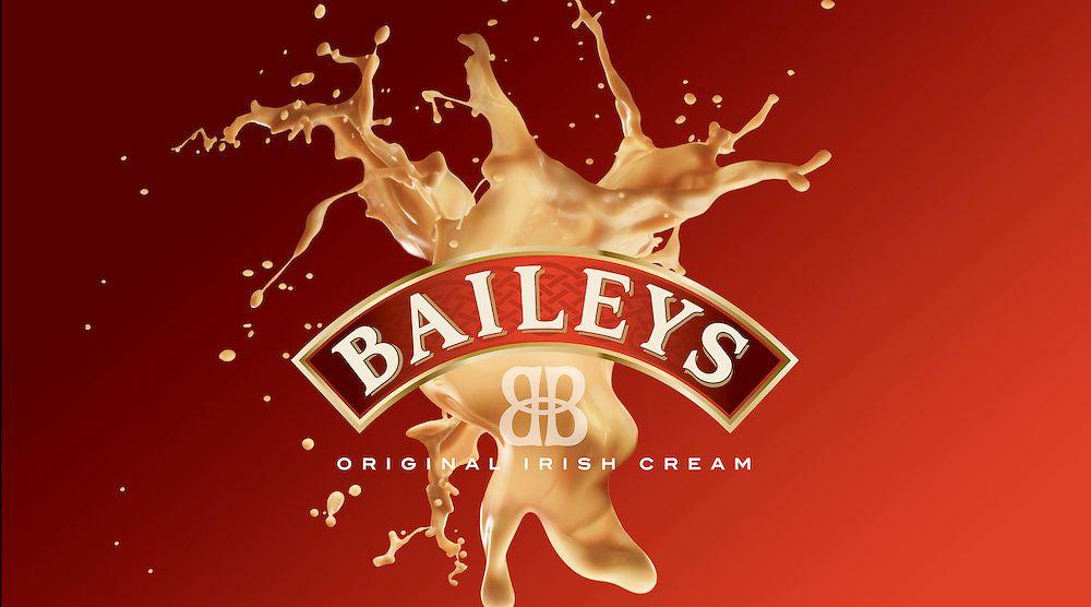 Irish Cream Logo - Baileys - Splash Drinks & Liquids | RAYMASSEY.COM