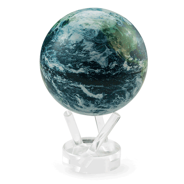 Spinning Globe Logo - Earth Spinning Globe | ThinkGeek