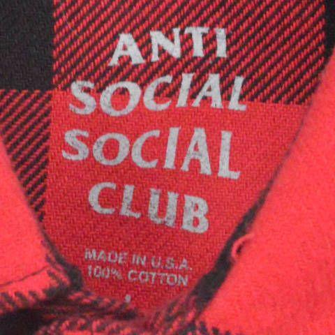 Red Anti Social Social Club Logo - BRING Vintage Clothing Shop: ANTI SOCIAL SOCIAL CLUB (antisocial ...