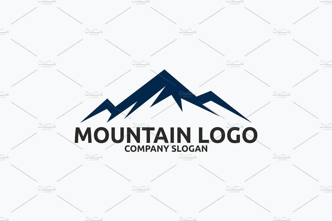 Montain Logo - Mountain Logo Logo Templates Creative Market