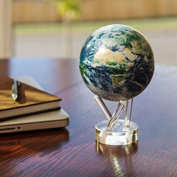 Spinning Globe Logo - Earth Spinning Globe | ThinkGeek