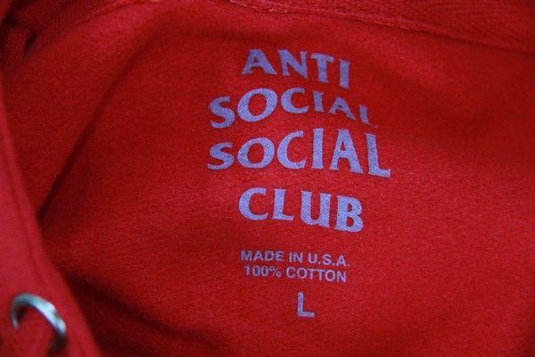 Red Anti Social Social Club Logo - select7rakutenichiba: ANTI SOCIAL SOCIAL CLUB/ antisocial social ...