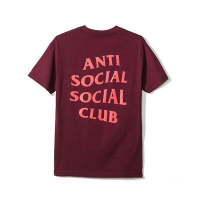 Red Anti Social Social Club Logo - Anti Social Social Club Logo Tee - Buymoreproducts.com