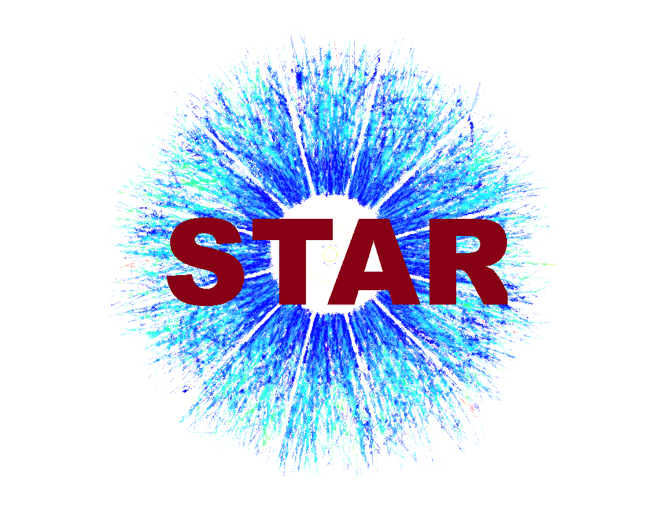 Blue Green with White Star Logo - Quick upload of logos for incoming conferences. The STAR experiment