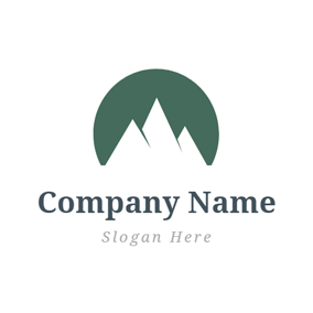 Simple Mountain Range Logo - Free Nature Logo Designs | DesignEvo Logo Maker