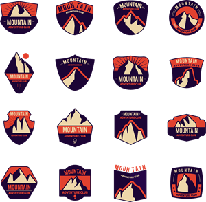 Montain Logo - Mountain Logo Vector (.EPS) Free Download