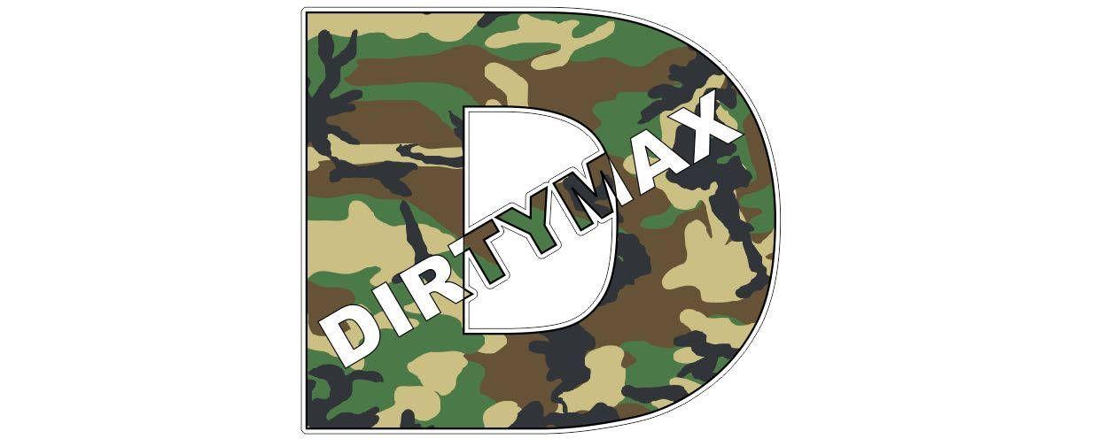 Camo Duramax Diesel Logo - 2x Dirtymax Camo Camouflage Diesel Sticker LAMINATED Aufkleber ...