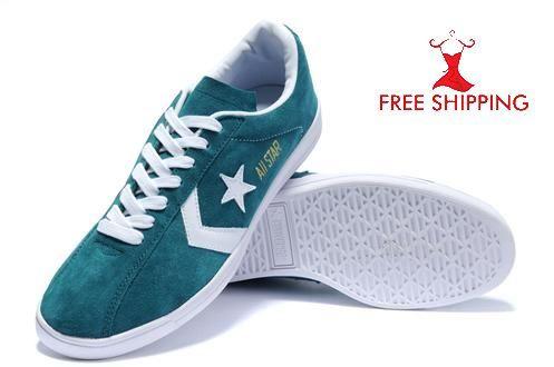 Blue Green with White Star Logo - Get Comfortable Converse Pro Star Blue Green White Shoes 3cSyX7bD