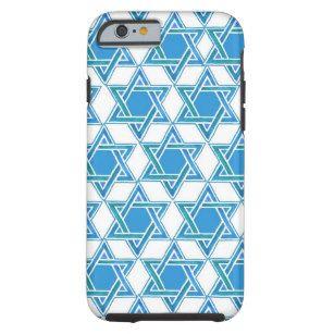 Blue Green with White Star Logo - Blue And White Star David Phone | Tablet | Laptop | iPod - Cases ...