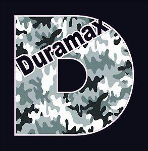 Camo Duramax Diesel Logo - Duramax Urban Camo Vinyl Decal chevrolet chevy turbo diesel Truck ...