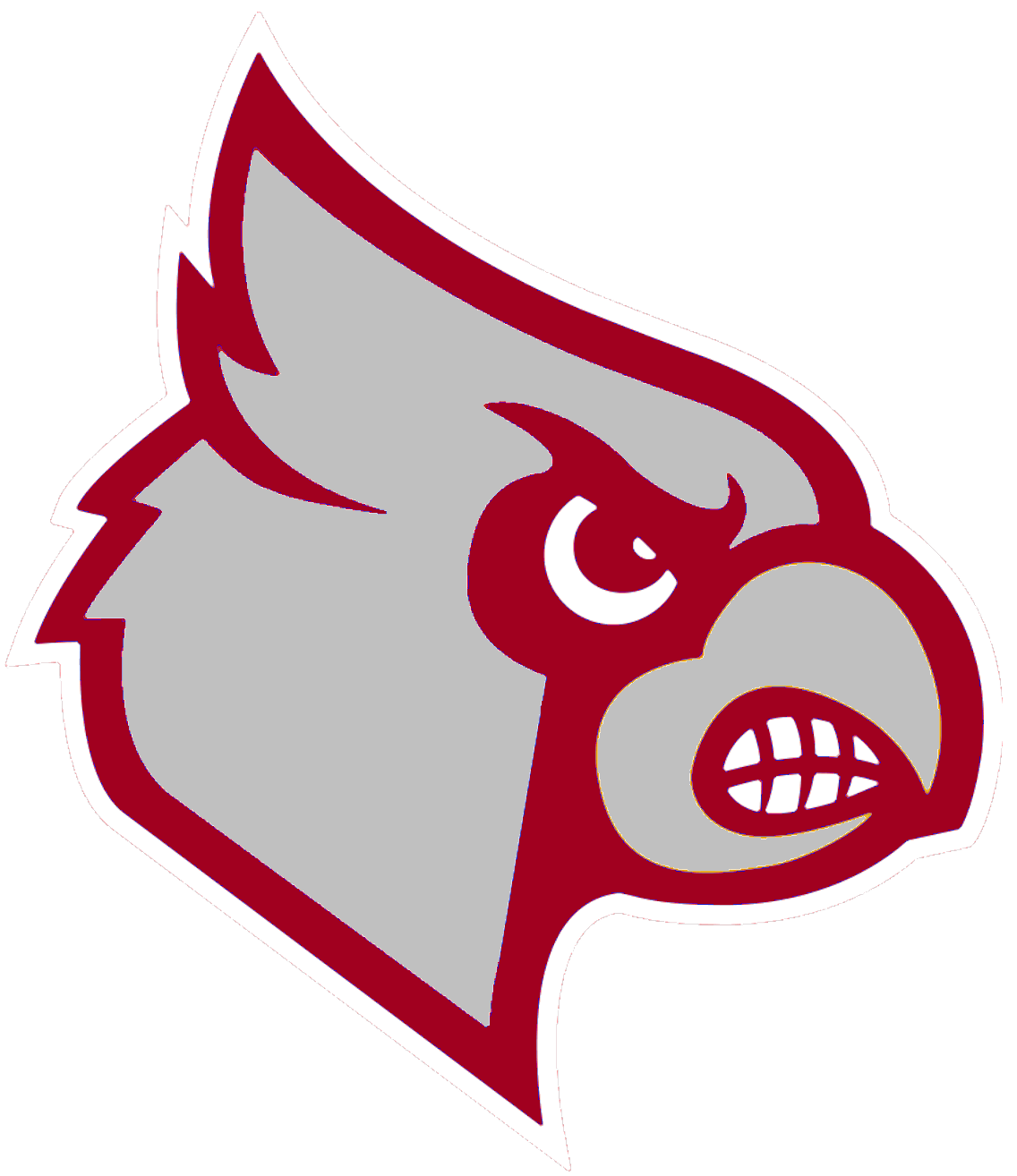 U of L Cardinal Logo - Fighting Cardinal Clipart - Clip Art Library