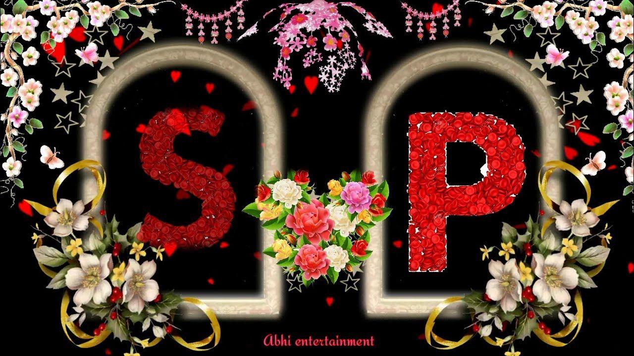 Red S and P Logo - S & P Letter Romantis Song Whatsaap Status. Love Status Video