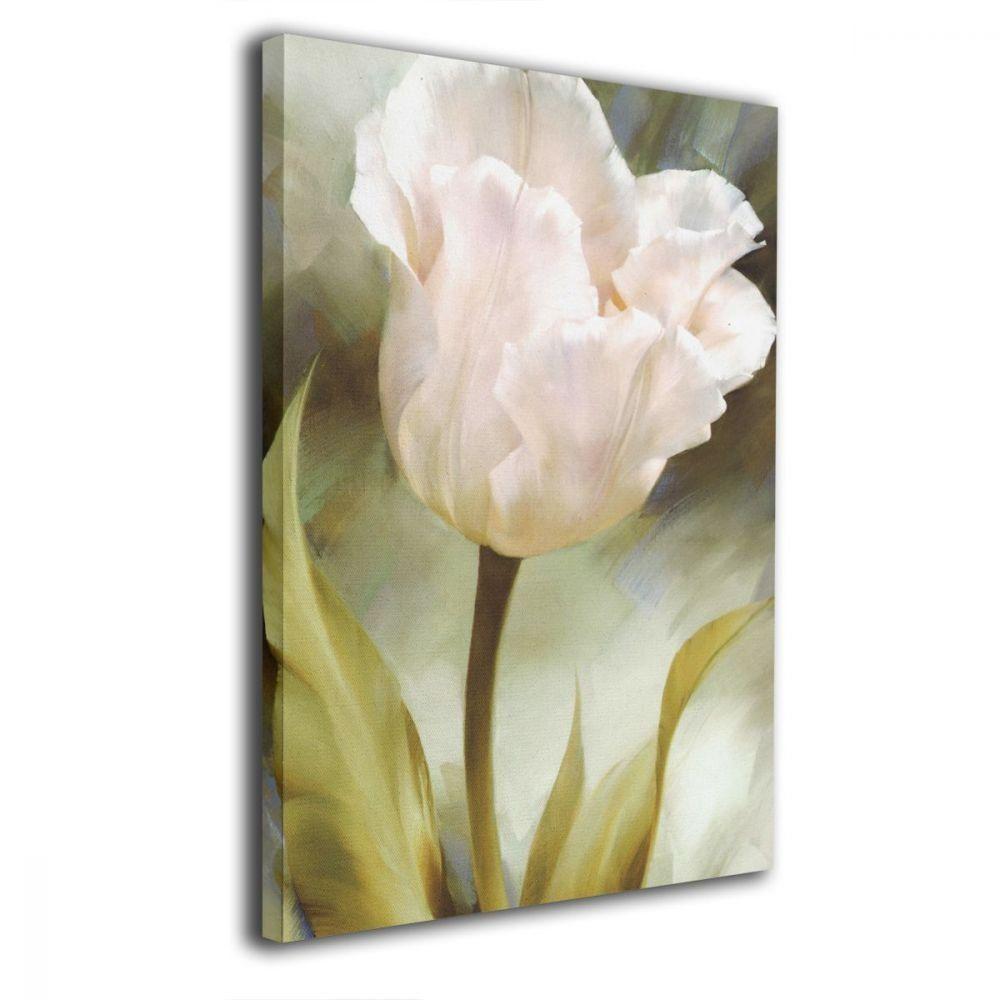 Beautiful Botany Logo - Amazon.com: Art-logo Beautiful White Blooming Tulip Floral Abstract ...