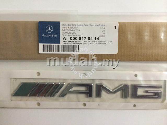 Original Mercedes AMG Logo - Ori Mercedes Benz W204 W212 AMG Emblem Logo Badge - Car Accessories ...