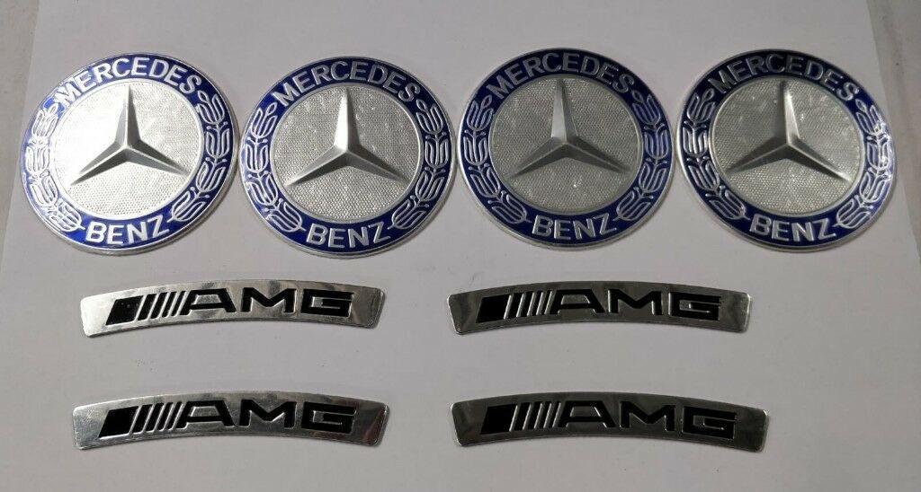 Original Mercedes AMG Logo - MERC LOGOS / EMBLEMS + AMG BADGES - ORIGINAL FITMENT ...