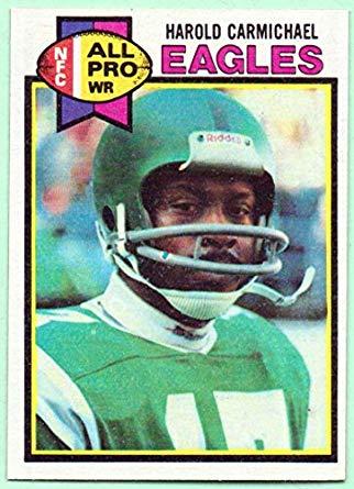 1979 Philadelphia Eagles Helmet Logo - Harold Carmichael 1979 Topps Eagles at Amazon's