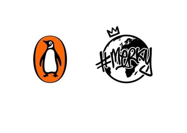 Penguin in Orange Circle Logo - Stormzy launches #Merky Books with Penguin Random House