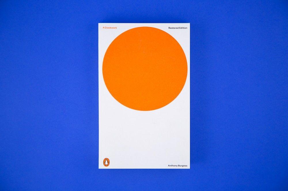 Penguin in Orange Circle Logo - Penguin: A Clockwork Orange Restored Edition « Barnbrook