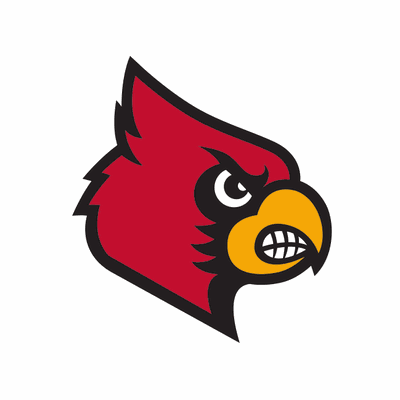 White and Red Bird Logo - Cardinal Bird 1 — UofL Brand