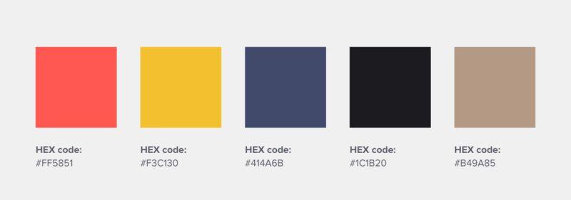 Red White Blue Yellow Logo - 31 Inspirational Brand Colors And How To Use Them | Piktochart Blog