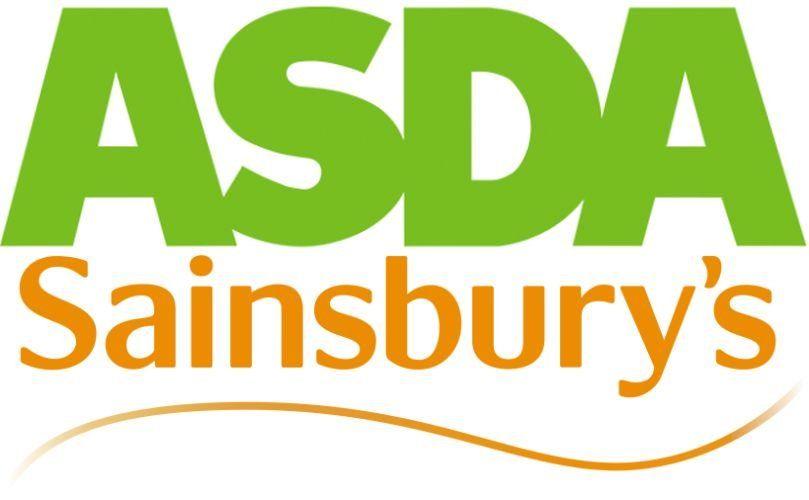 Yellow and Green Supermarket Logo - Merger talks between UK supermarket chains Sainsbury's and ASDA