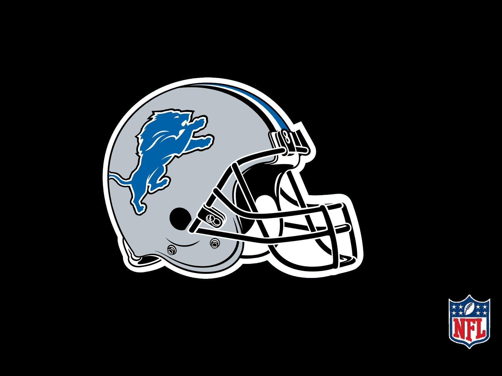 NFL Lions Logo - NFL Detroit Lions Helmet Logo 1600x1200 DESKTOP NFL / Detroit Lions