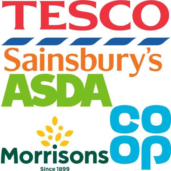 Yellow and Green Supermarket Logo - Supermarket opening times for Boxing Day 2018 to New Year's Day 2019 ...