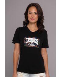 Camo Crooks and Castles Logo - Women's Crooks and Castles Tops