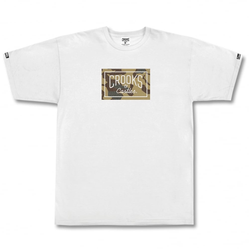 Camo Crooks and Castles Logo - Crooks & Castles Storm Camo T-Shirt | Clothing | Natterjacks