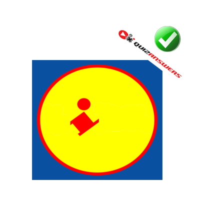 Text Bubble Red and Yellow Logo - Red yellow blue circle Logos
