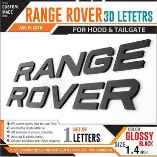 Urban Cross Logo - Buy Carmetics Range Rover 3d Letters stickers logo emblem for Fiat ...