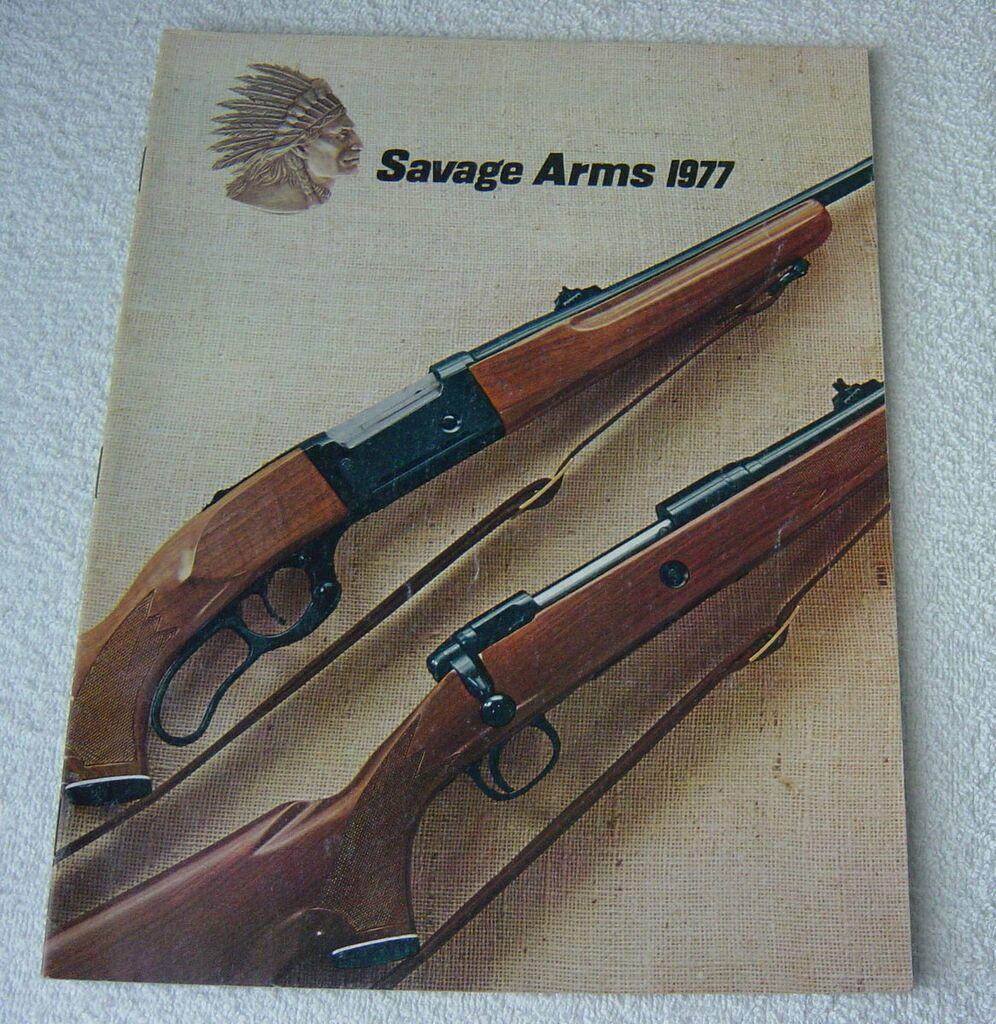 Savage Arms Firearms Logo - 1979 SAVAGE ARMS FIREARMS SHOTGUN RIFLE GUN CATALOG BROCHURE ...