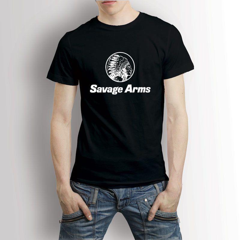 Savage Arms Firearms Logo - Savage Arms Firearms Gun Logo T Shirt Tee-in T-Shirts from Men's ...