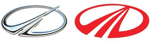 Old Mahindra Logo - Car Company Logo Rip Offs