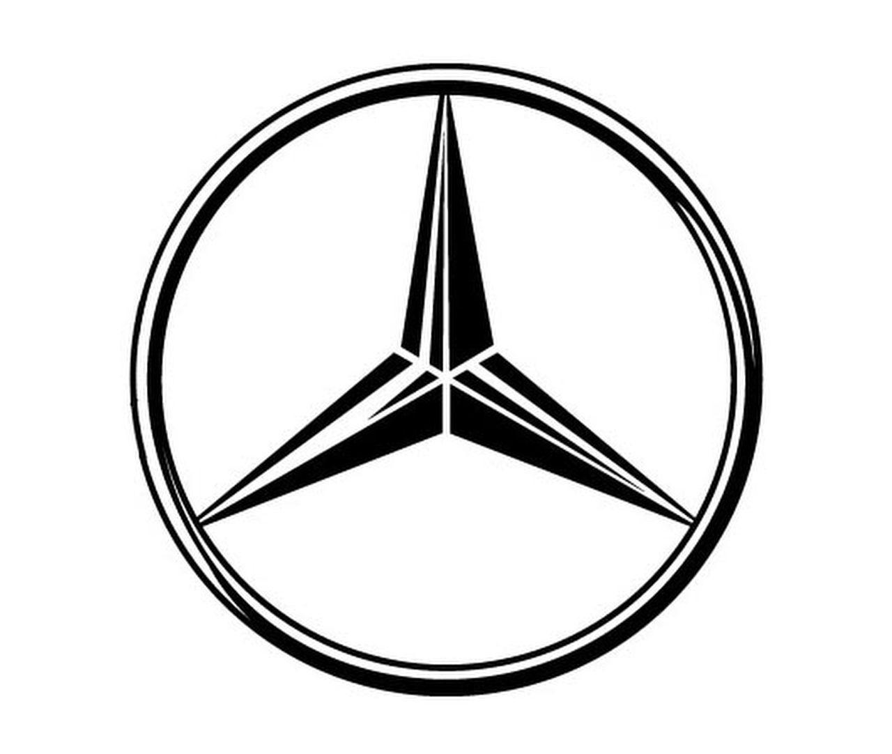 Triangle in Circle Company Logo - Mercedes Logo, Mercedes Benz Car Symbol Meaning And History. Car