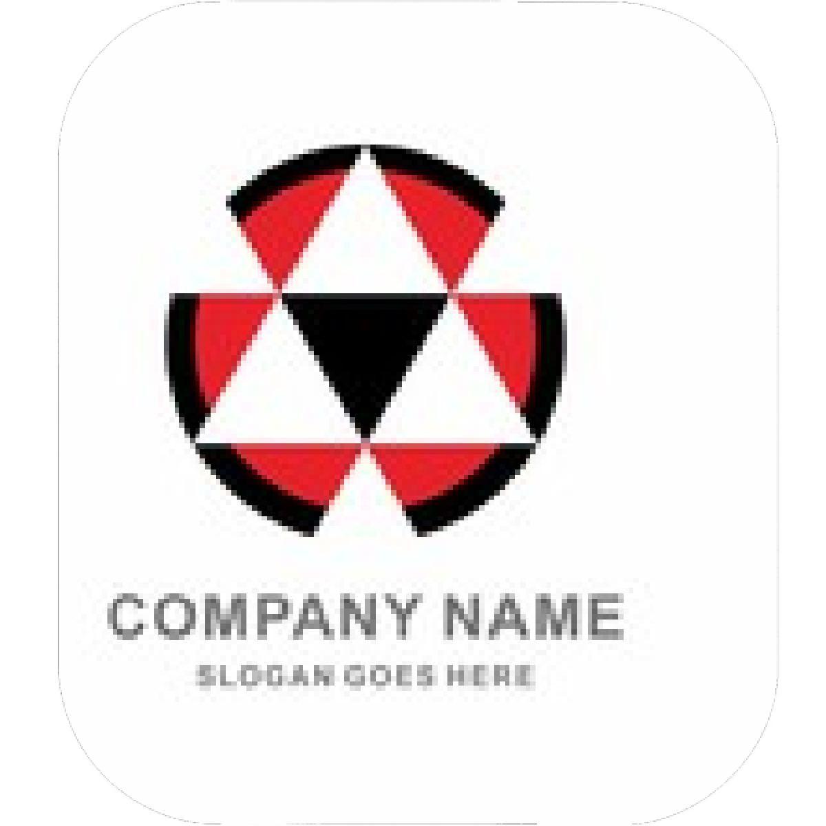 Triangle in Circle Company Logo