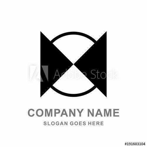 Triangle in Circle Company Logo - Company Logo Symbol Vector Triangle Circle Power Digital - Buy this ...