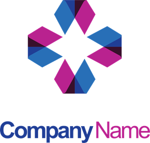 Triangle in Circle Company Logo - Circle triangle geometry colored technology Logo Vector (.EPS) Free