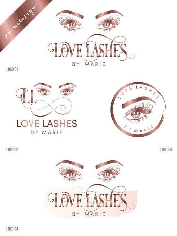 Makeup Products Logo - Lash extension logo, makeup logo design, Custom Logo design, Eyelash ...