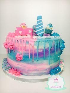 Pink and Blue Drip Logo - 645 Best Drip cakes images | Beautiful cakes, Cake art, Food