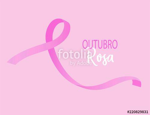 Pink October Logo - Outubro Rosa is Pink October in portuguese. Pink awareness breast ...