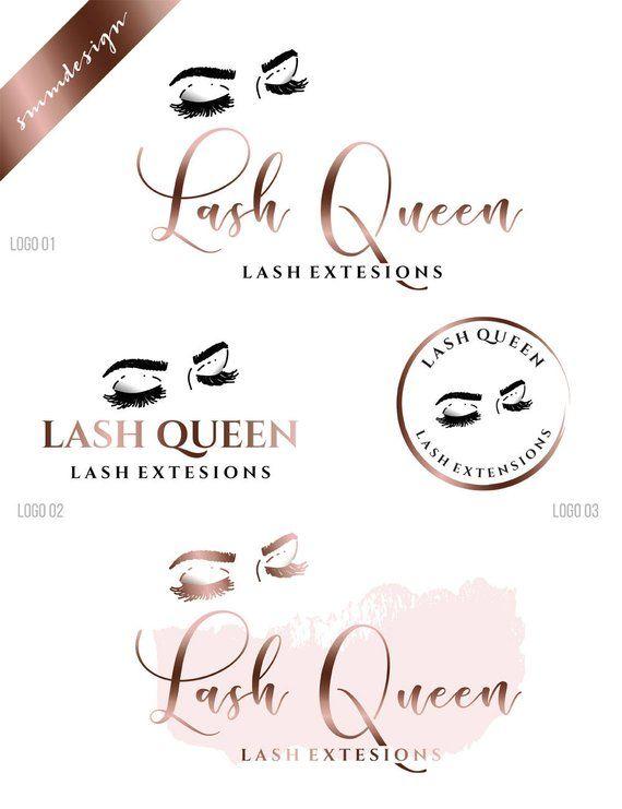 Makeup Products Logo - Lash logo design, Makeup logo design, Custom Logo design, Eyelash ...
