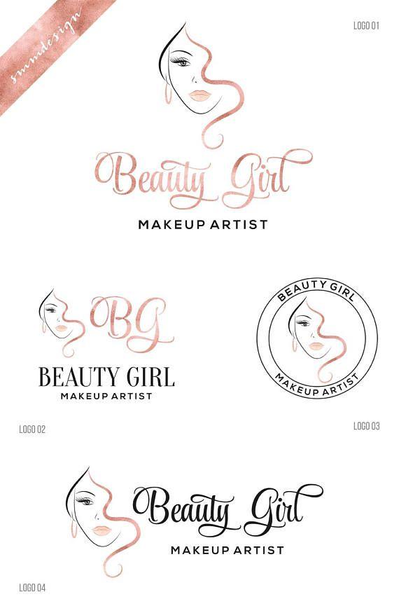 Makeup Products Logo - Premade Branding kit, Makeup artist logo, beauty logo, premade ...