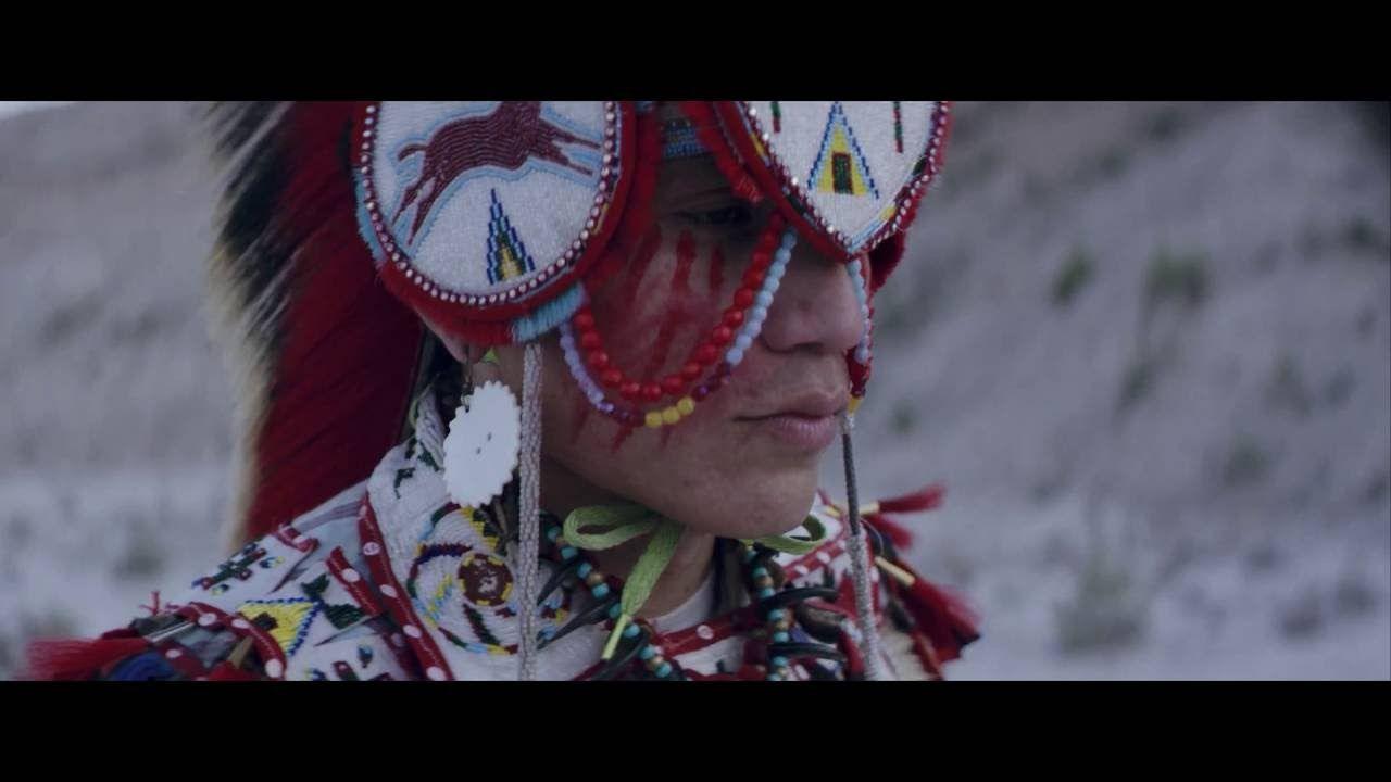 Red and Black Bear Face Logo - A Tribe Called Red Ft. Black Bear Pow Wow Official Video